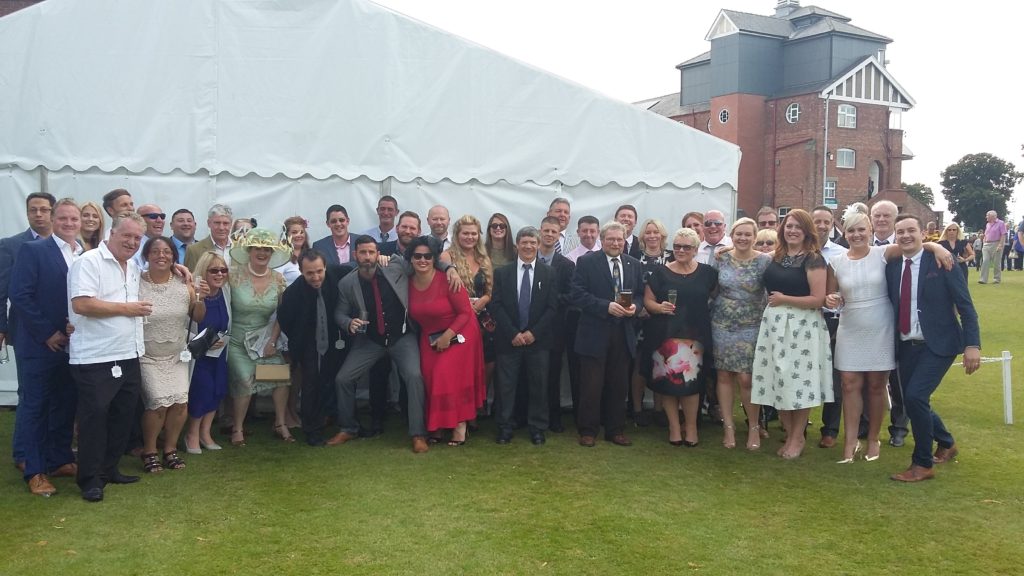 Everyone at the race day Jul 2016